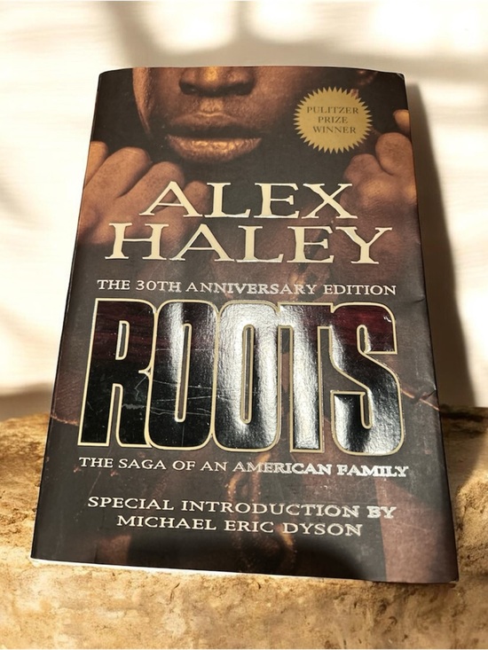 Other - Alex Haley - Roots (30th Anniversary Edition) Hardcover Book - Brown/Black Cover